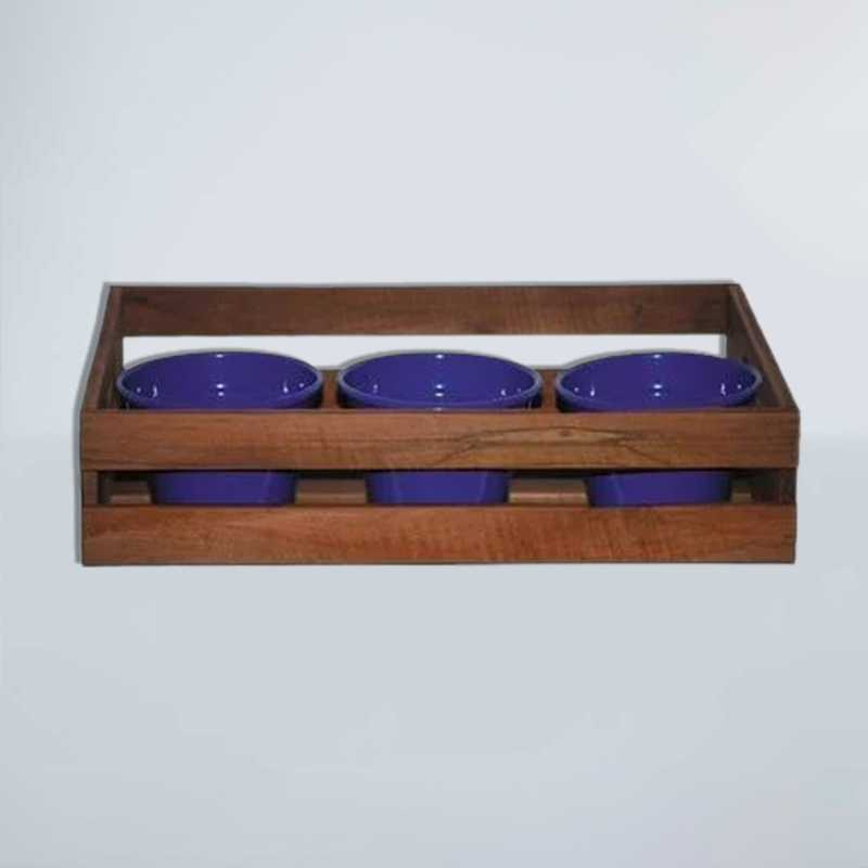 bandeja Bandeja De Madeira De Demolição